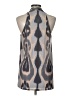 Viereck Gray Sleeveless Blouse Size L - photo 2