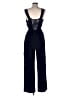 Lulus 100% Polyester Solid Blue Jumpsuit Size M - photo 2