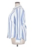 Merona 100% Cotton Stripes Blue Long Sleeve Button-Down Shirt Size XXL - photo 5