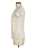 BCBGMAXAZRIA Ivory Short Sleeve Top Size M - photo 5