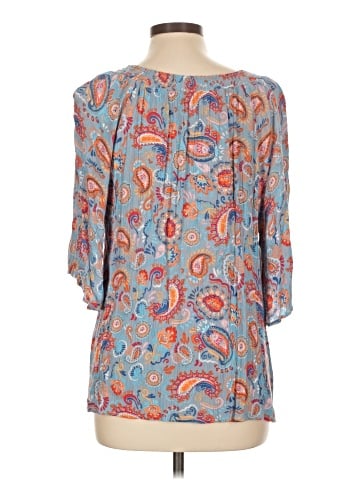Democracy 3/4 Sleeve Blouse (view 2)