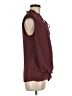 Helmut Lang 100% Polyester Burgundy Sleeveless Blouse Size M - photo 4