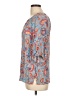 Democracy Blue 3/4 Sleeve Blouse Size L - photo 5