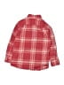 Crewcuts 100% Cotton Plaid Red Long Sleeve Button-Down Shirt Size 6 - 7 - photo 2