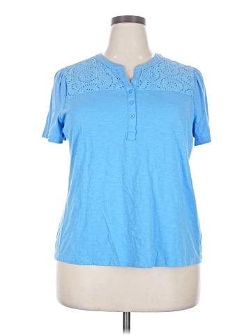 Liz Claiborne Short Sleeve Top (view 1)