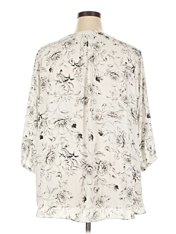 T Tahari 3/4 Sleeve Blouse (view 2)
