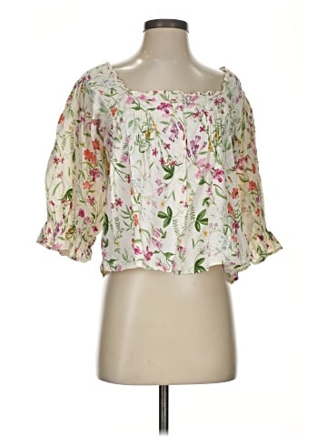 J by Joie 3/4 Sleeve Blouse (view 1)