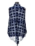 Ashley Stewart Blue Sleeveless Blouse Size 14 Plus - photo 2