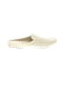 Tod's 100% Leather Solid White Ivory Mule/Clog Size EU 36 1/2 - photo 1
