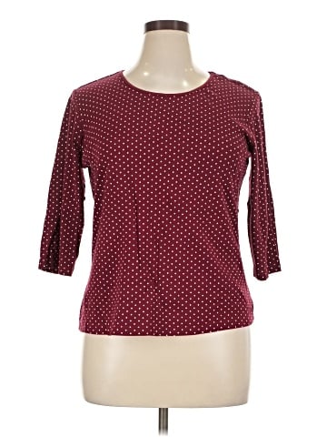 Christopher & Banks 3/4 Sleeve Top (view 1)