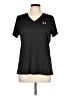 Under Armour 100% Polyester Black Active T-Shirt Size L - photo 1
