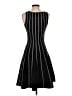 Aqua Chevron-herringbone Black Cocktail Dress Size S - photo 2