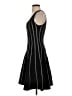 Aqua Chevron-herringbone Black Cocktail Dress Size S - photo 5