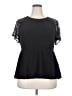 Torrid Black Short Sleeve Top Size 2X Plus (2) - photo 1