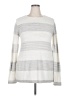 CALVIN KLEIN JEANS Stripes Silver Pullover Sweater Size XXL - photo 1