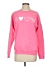 Gildan Hearts Pink Sweatshirt Size S - photo 1