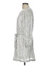 LDT Tweed Silver Casual Dress Size 12 - photo 5