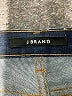 J Brand Chevron-herringbone Blue Jeans Size 32 Waist - photo 7