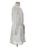 LDT Tweed Silver Casual Dress Size 12 - photo 4