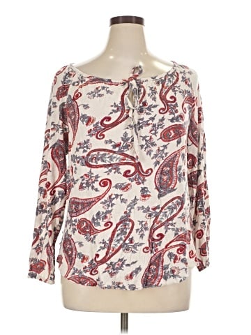 Lucky Brand Long Sleeve Blouse (view 1)