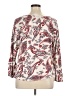 Lucky Brand Paisley Ivory Long Sleeve Blouse Size 1X - photo 2