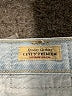 Levi's 100% Cotton Blue Denim Shorts Size 29 waist - photo 3