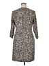 Old Navy Animal Print Gray Casual Dress Size XL - photo 2