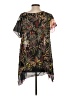 Johnny Was 100% Rayon Black Short Sleeve Blouse Size S - photo 2