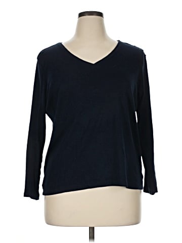 Lauren by Ralph Lauren 3/4 Sleeve Top (view 1)