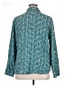 Brass Teal Long Sleeve Blouse Size 1X - photo 2