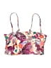 Athleta Floral Purple Swimsuit Top Size XS - Sm (32B) - photo 1