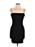 Love Tree Solid Black Cocktail Dress Size L - photo 1