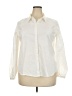 Worthington Ivory Long Sleeve Button-Down Shirt Size XXL - photo 1
