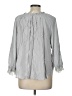 Lovestitch 100% Polyester Gray 3/4 Sleeve Blouse Size L - photo 2