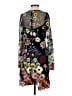 Mac Duggal 100% Polyester Floral Black Cocktail Dress Size 0 - photo 2