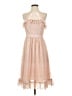 J.Crew 100% Polyester Pink Cocktail Dress Size 4 - photo 1