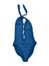 Swim Systems Solid Blue One Piece Swimsuit Size L - photo 1