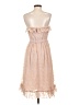 J.Crew 100% Polyester Pink Cocktail Dress Size 4 - photo 2