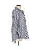 L.L.Bean Checkered-gingham Blue Long Sleeve Button-Down Shirt Size L - photo 4