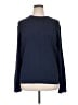 Theory 100% Cotton Solid Blue Pullover Sweater Size XL - photo 1