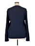 Theory 100% Cotton Solid Blue Pullover Sweater Size XL - photo 2