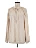 T Tahari 100% Polyester Ivory Long Sleeve Blouse Size M - photo 1