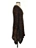 Grace Elements Animal Print Brown Casual Dress Size XS - photo 4