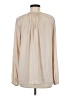T Tahari 100% Polyester Ivory Long Sleeve Blouse Size M - photo 2