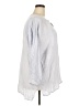Ellos Silver 3/4 Sleeve Button-Down Shirt Size 22 - photo 4