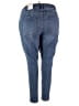 Lane Bryant Solid Blue Jeans Size 24 - photo 2