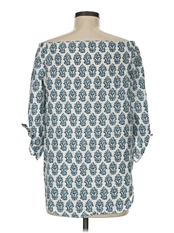 J. McLaughlin 3/4 Sleeve Blouse (view 2)