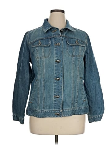 INC International Concepts Denim Jacket (view 1)