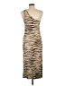 LNA Animal Print Tan Cocktail Dress Size M - photo 2