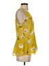 CAbi 100% Polyester Yellow Sleeveless Blouse Size S - photo 4